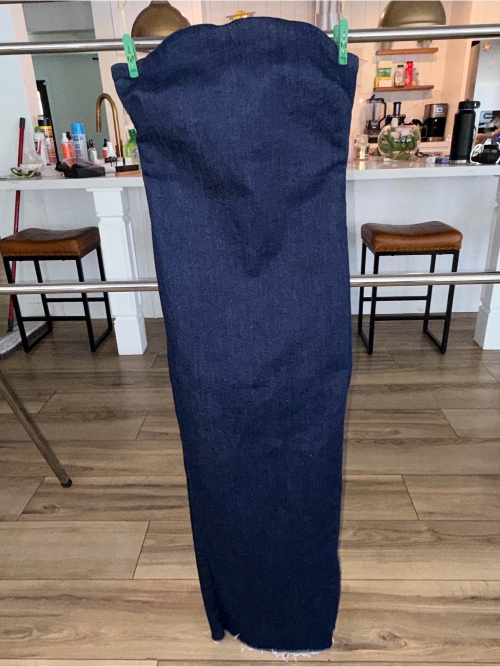 Zara Strapless Dark Wash Denim Midi/Maxi Dress
Size: USA S - Picture 4 of 8